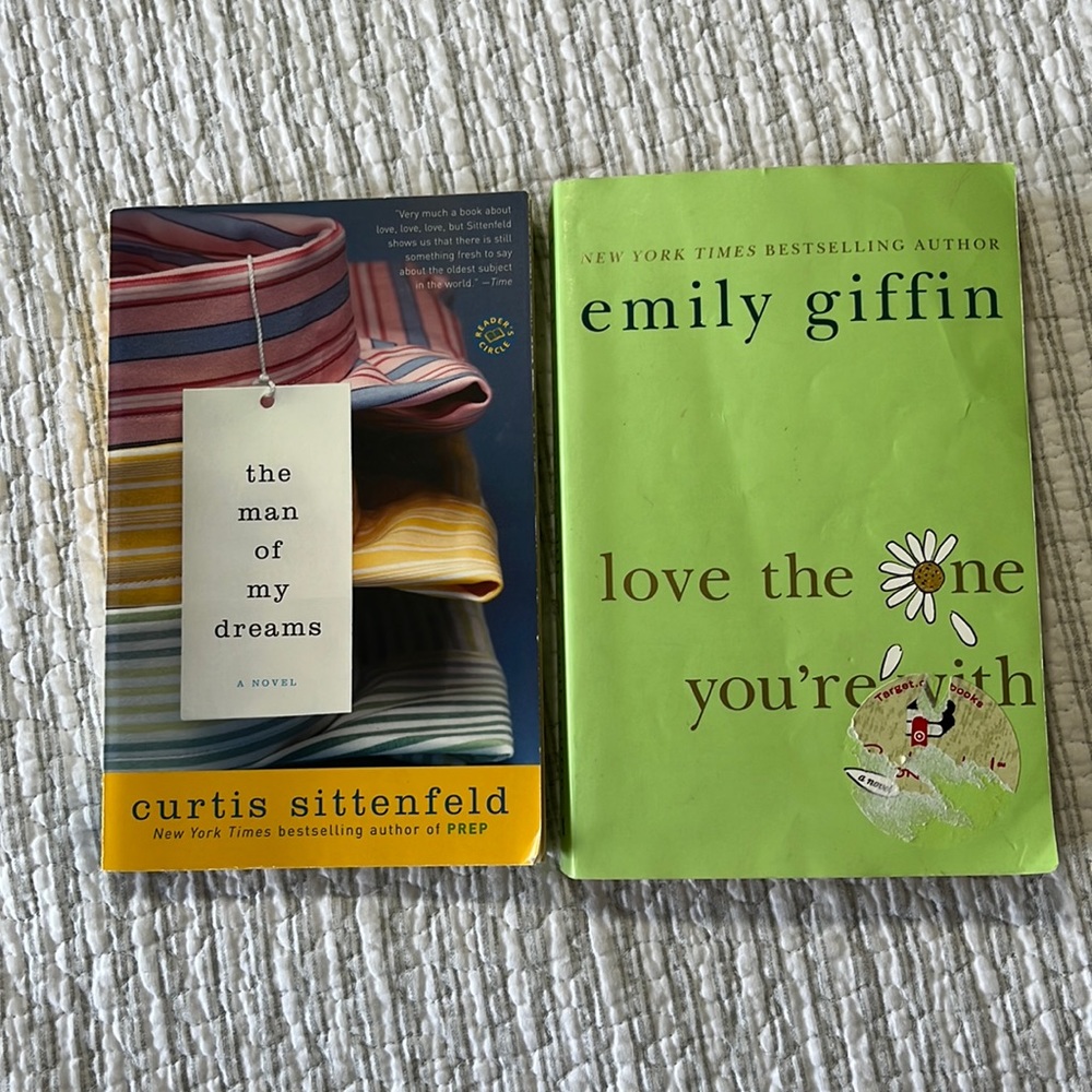 Two Romance Novels- The Man Of My Dreams & Love The One Your With